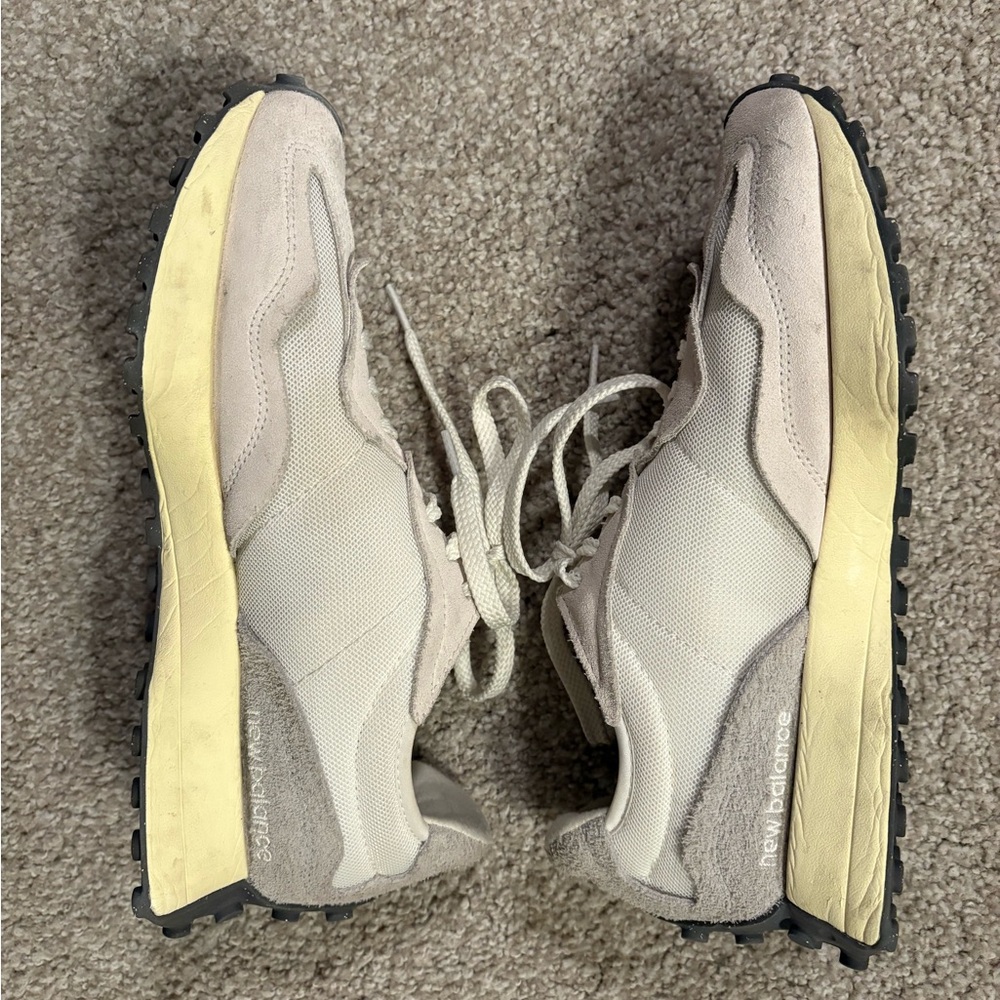 New Balance 327 Sea Salt Raincloud Sneaker Unisex 9 Mens 10.5 Womens - Picture 3 of 11
